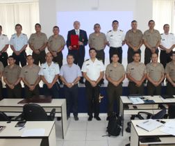 Conferencia en la Escuela Conjunta de la FFAA del Perú